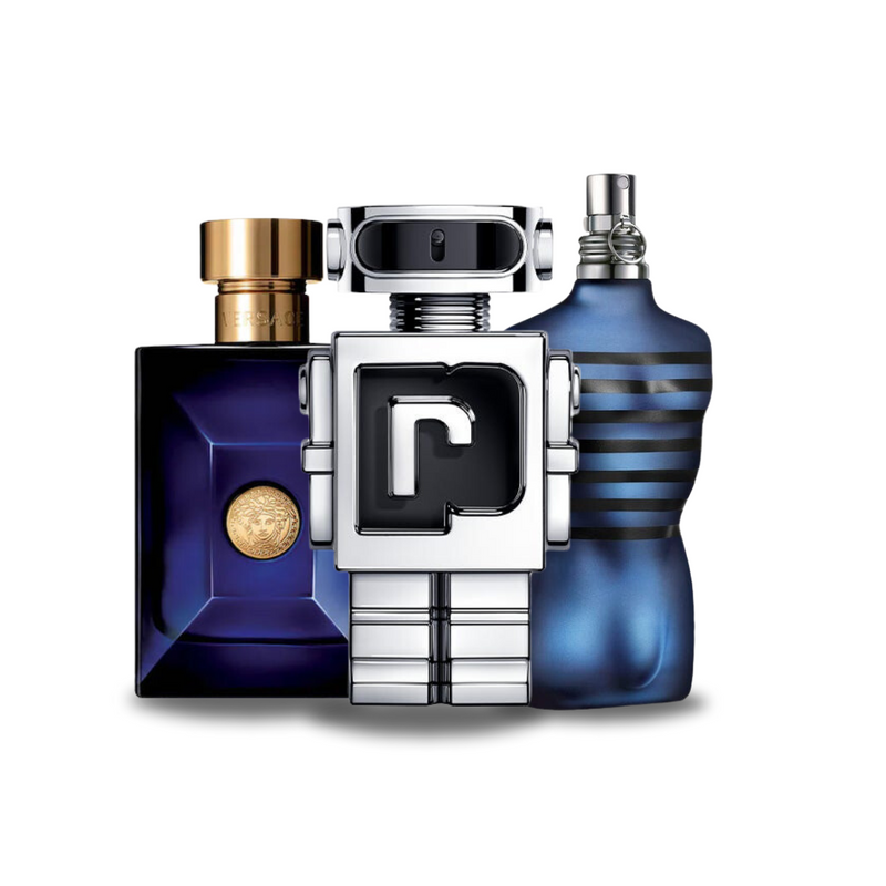 Set di 3 Profumi Dylan blue, Phantom e Ultra male 100ml
